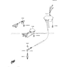 IGNITION (JF650-A1) pour Kawasaki 1987 X2