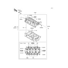 Crankcase pour Kawasaki 2013 Ultra 300X