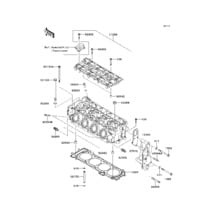 Cylinder Head pour Kawasaki 2013 Ultra 300X