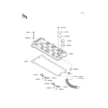 Cylinder Head Cover pour Kawasaki 2013 Ultra 300X