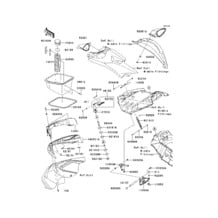 Hull Front Fittings pour Kawasaki 2013 Ultra 300X