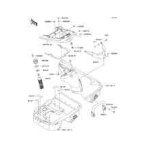 Hull Rear Fittings pour Kawasaki 2013 Ultra 300X