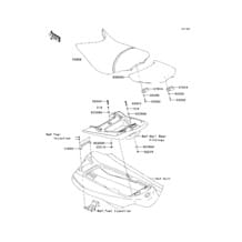 Seat pour Kawasaki 2013 Ultra 300X