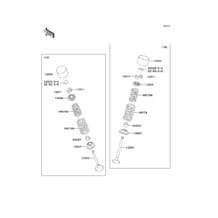 Valve(s) pour Kawasaki 2013 Ultra 300X