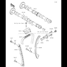 Camshaft(s)/Tensioner pour Kawasaki 2013 Ultra LX