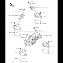 Engine Mount pour Kawasaki 2013 Ultra LX