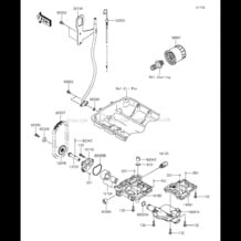 Oil Pump pour Kawasaki 2013 Ultra LX