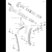 Camshaft(s)/Tensioner pour Kawasaki 2014 Ultra 310LX