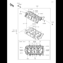 Crankcase pour Kawasaki 2014 Ultra 310LX