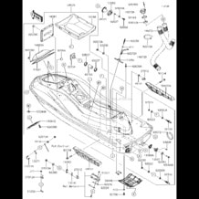 Hull pour Kawasaki 2014 Ultra 310LX