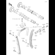 Camshaft(s)/Tensioner pour Kawasaki 2014 Ultra 310R