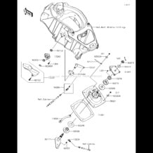 Handle Pole pour Kawasaki 2014 Ultra 310R