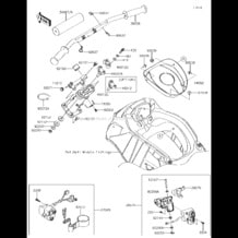 Handlebar pour Kawasaki 2014 Ultra 310R