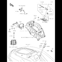 Meters pour Kawasaki 2014 Ultra 310R