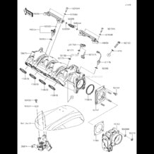 Throttle pour Kawasaki 2014 Ultra 310R