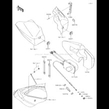 Control pour Kawasaki 2014 Ultra 310X