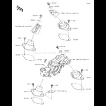 Engine Mount pour Kawasaki 2014 Ultra 310X