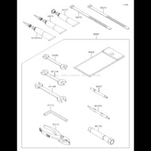 Owner's Tools pour Kawasaki 2014 Ultra 310X