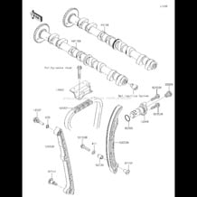 Camshaft(s)/Tensioner pour Kawasaki 2014 Ultra 310X SE