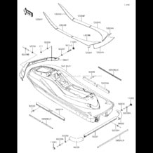 Pads pour Kawasaki 2014 Ultra 310X SE