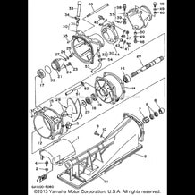 JET UNIT 1 pour Yamaha 1995 WaveRunner WAVE RAIDER 1100 - RA1100T - 1995