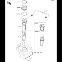 Fuel Pump(ADF-AFF) pour Kawasaki 2014 STX-15F