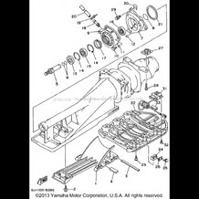 JET UNIT 2 pour Yamaha 1995 WaveRunner WAVE RAIDER 1100 - RA1100T - 1995