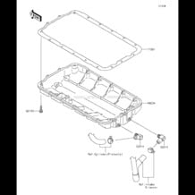 Oil Pan pour Kawasaki 2014 Ultra LX