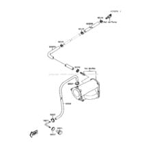 Cooling pour Kawasaki 1988 300 SX