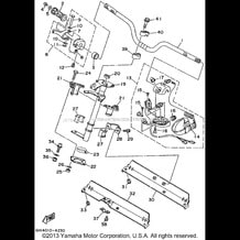 STEERING 1 pour Yamaha 1995 WaveRunner WAVE RAIDER 1100 - RA1100T - 1995