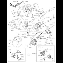 Handlebar pour Kawasaki 2015 JET SKI® ULTRA® 310LX