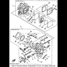 CARBURETOR pour Yamaha 1995 WaveRunner WAVE RAIDER DELUXE 700 (RA700AT) 1995