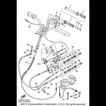 CONTROL CABLE pour Yamaha 1995 WaveRunner WAVE RAIDER DELUXE 700 (RA700AT) 1995