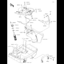 Hull Rear Fittings pour Kawasaki 2015 JET SKI® ULTRA® 310X