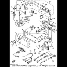 ELECTRICAL 1 pour Yamaha 1995 WaveRunner WAVE RAIDER DELUXE 700 (RA700AT) 1995