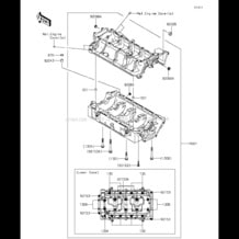 Crankcase pour Kawasaki 2015 JET SKI® ULTRA® LX