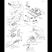 Electrical Equipment pour Kawasaki 2015 JET SKI® ULTRA® LX