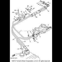 FUEL pour Yamaha 1995 WaveRunner WAVE RAIDER DELUXE 700 (RA700AT) 1995
