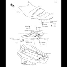 Seat pour Kawasaki 2015 JET SKI® ULTRA® LX