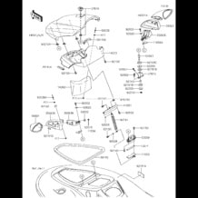 Hull Front Fittings pour Kawasaki 2016 JET SKI® STX®-15F