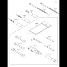 Owner's Tools pour Kawasaki 2016 JET SKI® STX®-15F