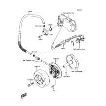 Generator(JS300-A2/A3/A4/A5) pour Kawasaki 1988 300 SX