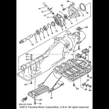 JET UNIT 2 pour Yamaha 1995 WaveRunner WAVE RAIDER DELUXE 700 (RA700AT) 1995