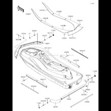 Pads pour Kawasaki 2016 JET SKI® ULTRA® 310R