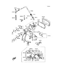 Ignition System(JS300-A2) pour Kawasaki 1988 300 SX