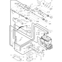10- Electrical System 717 pour Sea-Doo 1996 GTI, 5866, 1996
