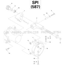 05- Trim, Manual SPI pour Seadoo 1996 SPI, 5878, 1996