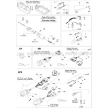 10- Electrical Accessories SPX pour Seadoo 1996 SPX, 5877, 1996