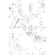 02- Fuel System pour Seadoo 1996 XP, 5859, 1996