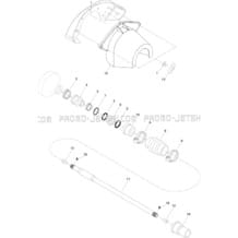 05- Drive System pour Sea-Doo 1996 XP, 5859, 1996